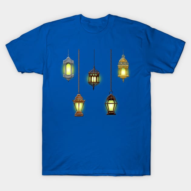 Islamic Lantern T-Shirt by holidaystore